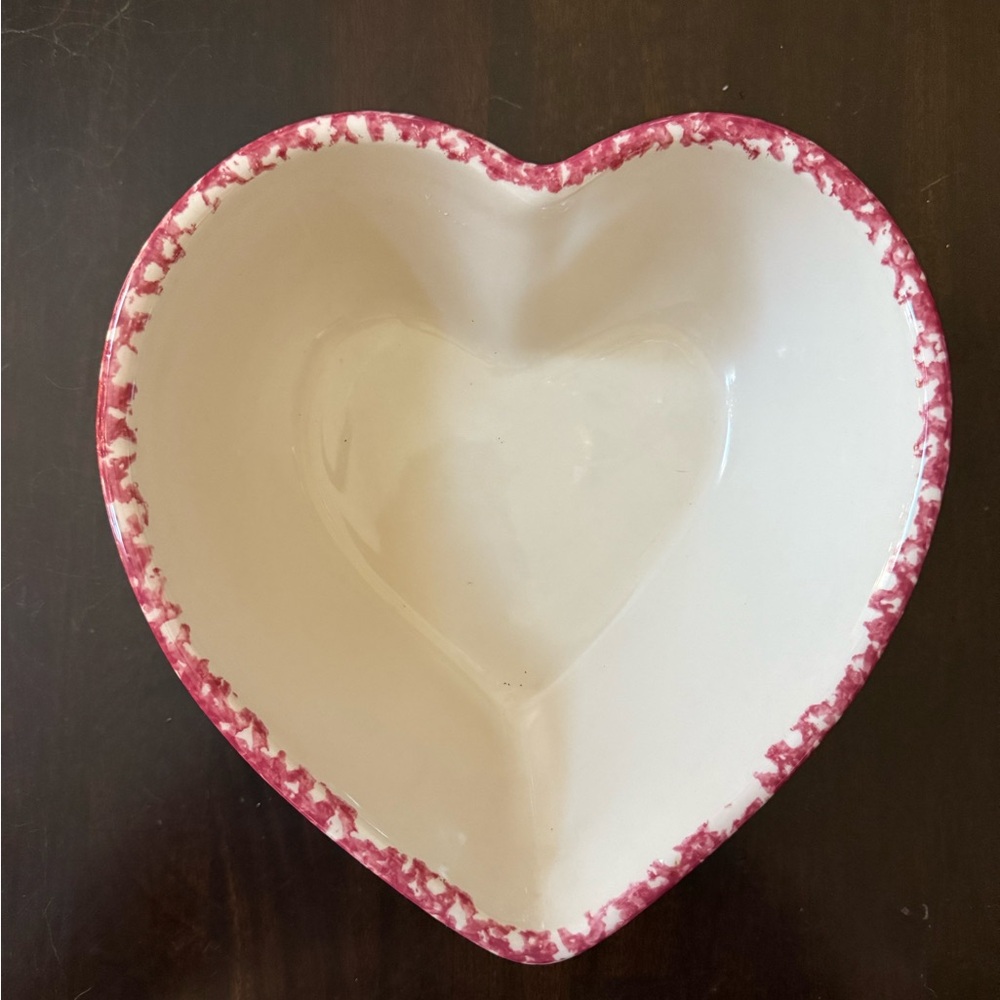 Henn Pottery heart bowl